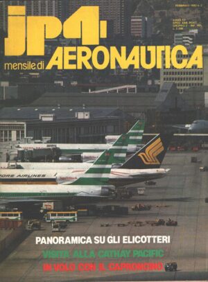 Rivista JP4 Aeronautica - n. 2 - Febbraio 1982 - In copertina Aeroporto Kal Trak ed. A.I.