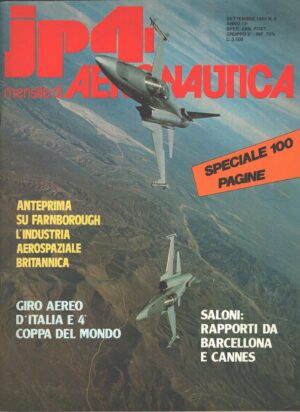 Rivista JP4 Aeronautica - n. 9 - Settembre 1984 - In copertina Northrop F-20 Tigershark ed. A.I.