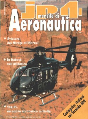 Rivista JP4 Aeronautica n. 8 - Agosto 1995 - In copertina Eurocopter EC 135 ed. A.I.