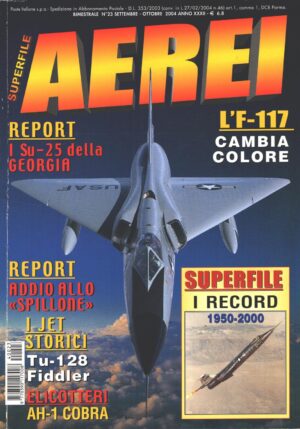 Rivista Aerei Superfile n. 23 - Settembre Ottobre 2004 ed. Delta