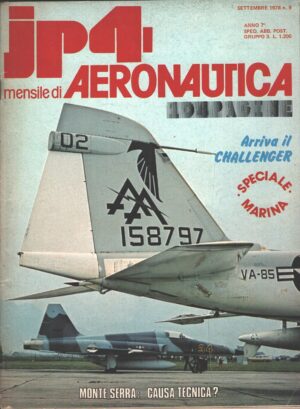 Rivista JP4 Aeronautica n. 9 - Settembre 1978 ed. A.I.