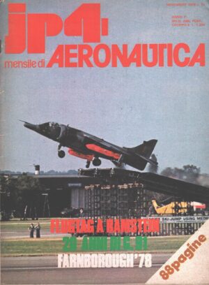 Rivista JP4 Aeronautica n. 11 - Novembre 1978 ed. A.I.