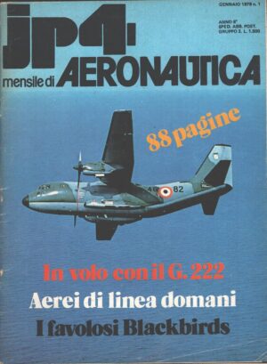Rivista JP4 Aeronautica n. 1 - Gennaio 1979 ed. A.I.