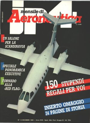 Rivista JP4 Aeronautica n. 12 - Dicembre 1989 ed. A.I. - Con Inserto