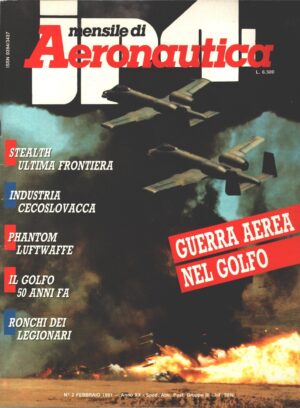 Rivista JP4 Aeronautica n. 2 - Febbraio 1991 ed. A.I. - Con Inserto