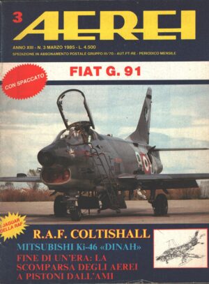 Rivista Aerei n. 3 - Marzo 1985 ed. Delta