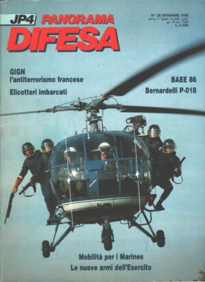 Rivista Panorama Difesa n. 28 - Settembre 1986 - In copertina Uomini del GIGN ed. ED.A.I.
