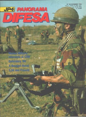 Rivista Panorama Difesa n. 30 - Dicembre 1986 - In copertina Paracommando Belga con mitragliatrice ed. ED.A.I.