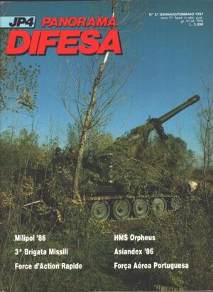 Rivista Panorama Difesa n. 31 - Gennaio Febbraio 1987 - In copertina M110A2 da 203/39 mm ed. ED.A.I.