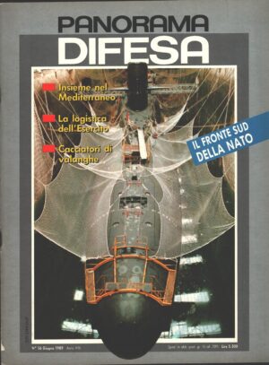 Rivista Panorama Difesa n. 56 - Giugno 1989 - In copertina Sottomarino Le Terrible ed. ED.A.I.