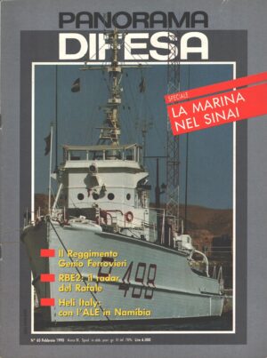 Rivista Panorama Difesa n. 63 - Febbraio 1990 - In copertina Pattugliarore Palma ed. ED.A.I.