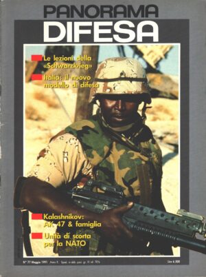 Rivista Panorama Difesa n. 77 - Maggio 1991 - In copertina Militare Americano ed. ED.A.I.