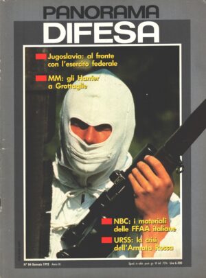 Rivista Panorama Difesa n. 84 - Gennaio 1992 - In copertina Alpino tiratore scelto ed. ED.A.I.
