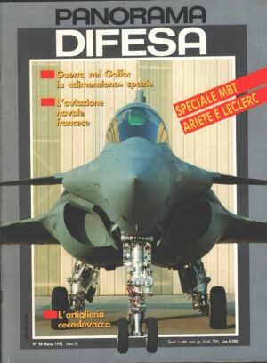 Rivista Panorama Difesa n. 86 - Marzo 1992 - In copertina Rafale M ed. ED.A.I.
