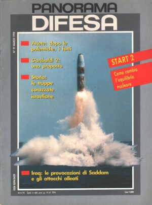 Rivista Panorama Difesa n. 97 - Marzo 1993 - In copertina Missile Trident I ed. ED.A.I.