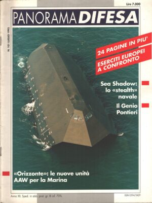 Rivista Panorama Difesa n. 101 - Luglio 1993 - In copertina Sea Shadow ed. ED.A.I.