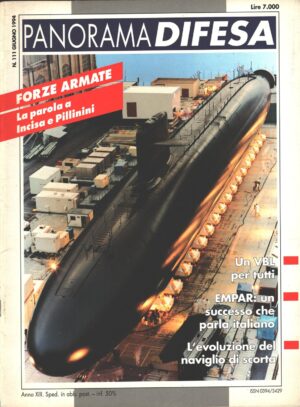 Rivista Panorama Difesa n. 111 - Giugno 1994 - In copertina sottomarino Le Triomphant ed. ED.A.I.