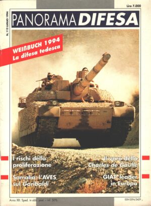 Rivista Panorama Difesa n. 112 - Luglio 1994 - In copertina MBT Leclerc francese ed. ED.A.I.