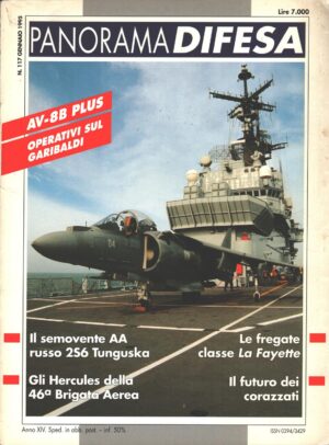 Rivista Panorama Difesa n. 117 - Gennaio 1995 - In copertina Harrier II Plus ed. ED.A.I.