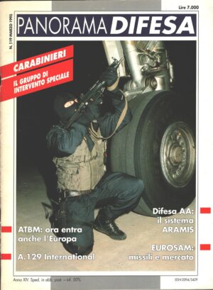 Rivista Panorama Difesa n. 119 - Marzo 1995 - In copertina operatore del GIS ed. ED.A.I.