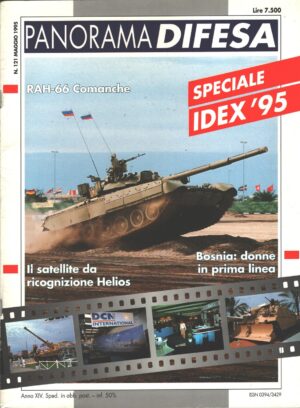 Rivista Panorama Difesa n. 121 - Maggio 1995 - In copertina T-80 U carro armato russo ed. ED.A.I.