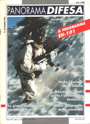 Rivista Panorama Difesa n. 122 - Giugno 1995 - In copertina alpino Battaglione Susa ed. ED.A.I.