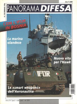 Rivista Panorama Difesa n. 129 - Febbraio 1996 - In copertina VCC-1 dell'IFOR ed. ED.A.I.