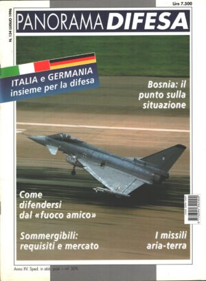 Rivista Panorama Difesa n. 134 - Luglio 1996 - In copertina Eurofighter 2000 DA 1 ed. ED.A.I.