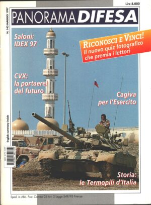 Rivista Panorama Difesa n. 143 - Maggio 1997 - In copertina T-90S carro armato russo ed. ED.A.I.
