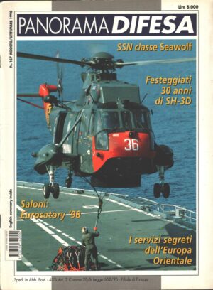 Rivista Panorama Difesa n. 157 - Agosto Settembre 1998 - In copertina SH-3D ed. ED.A.I.