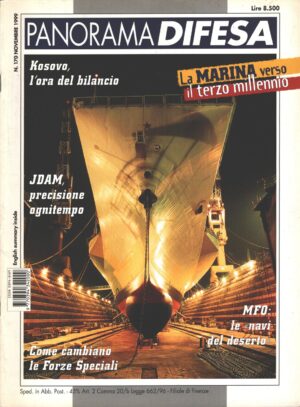 Rivista Panorama Difesa n. 170 - Novembre 1999 - In copertina Incrociatore Giuseppe Garibaldi ed. ED.A.I.