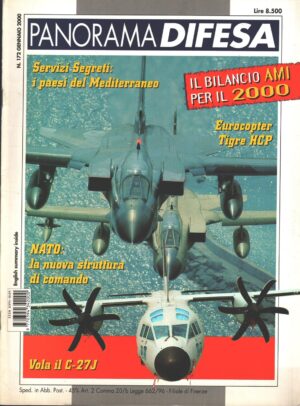 Rivista Panorama Difesa n. 172 - Gennaio 2000 - In copertina Tornado IDS ed. ED.A.I.