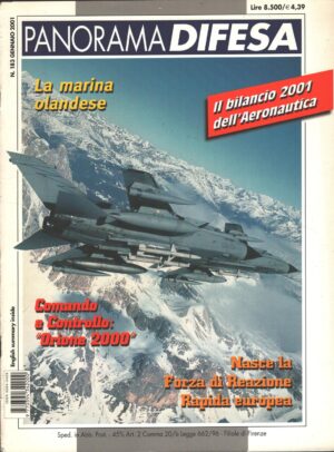 Rivista Panorama Difesa n. 183 - Gennaio 2001 - In copertina ECR ed. ED.A.I.