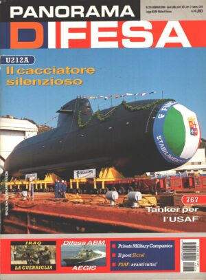 Rivista Panorama Difesa n. 216 - Gennaio 2004 - In copertina sommergibile Salvatore Todaro ed. ED.A.I.