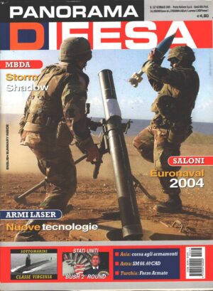 Rivista Panorama Difesa n. 227 - Gennaio 2005 - In copertina Guardia Nazionale del New Jersey ed. ED.A.I.