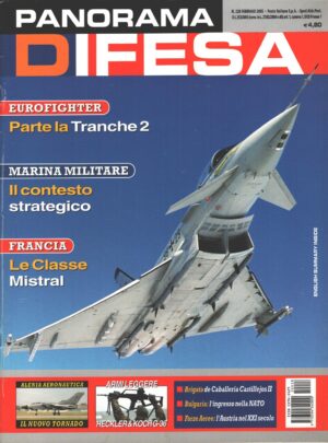 Rivista Panorama Difesa n. 228 - Febbraio 2005 - In copertina Eurofighter ed. ED.A.I.