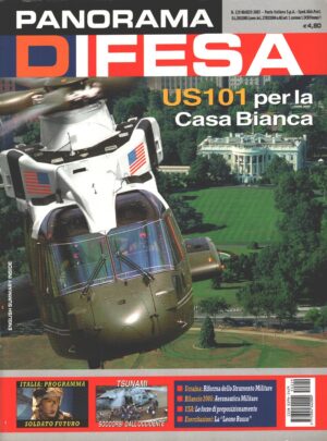 Rivista Panorama Difesa n. 229 - Marzo 2005 - In copertina US101 ed. ED.A.I.