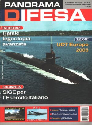 Rivista Panorama Difesa n. 235 - Ottobre 2005 - In copertina sottomarino Ohio USS Pennsylvania ed. ED.A.I.