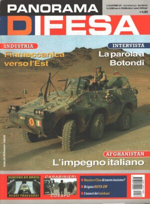 Rivista Panorama Difesa n. 236 - Novembre 2005 - In copertina VBL veicolo blindato leggero ed. ED.A.I.