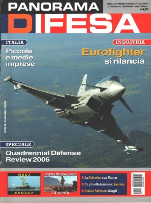 Rivista Panorama Difesa n. 241 - Aprile 2006 - In copertina Eurofighter Typhoon ed. ED.A.I.