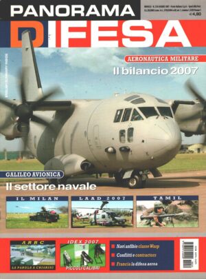 Rivista Panorama Difesa n. 254 - Giugno 2007 - In copertina C-27J ed. ED.A.I.
