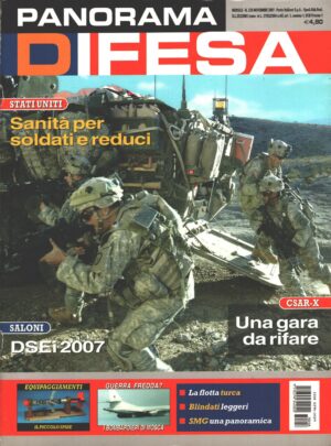 Rivista Panorama Difesa n. 258 - Novembre 2007 ed. ED.A.I.