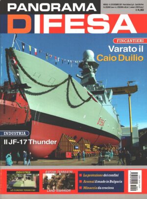 Rivista Panorama Difesa n. 259 - Dicembre 2007 - In copertina cacciatorpediniere Caio Duilio ed. ED.A.I.