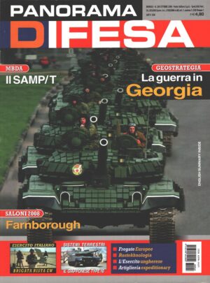 Rivista Panorama Difesa n. 268 - Ottobre 2008 - In copertina T-72 russi ed. ED.A.I.