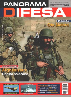 Rivista Panorama Difesa n. 282 - Gennaio 2010 - In copertina soldati afgani e marines americani ed. ED.A.I.