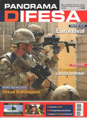 Rivista Panorama Difesa n. 292 - Dicembre 2010 - In copertina tiratori scelti britannici ed. ED.A.I.