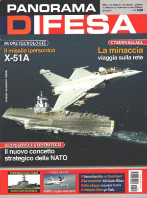 Rivista Panorama Difesa n. 293 - Gennaio 2011 - In copertina Rafale ed. ED.A.I.