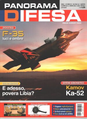 Rivista Panorama Difesa n. 306 - Marzo 2012 - In copertina F-35B ed. ED.A.I.