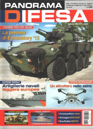 Rivista Panorama Difesa n. 309 - Giugno 2012 - In copertina veicolo blindato ed. ED.A.I.