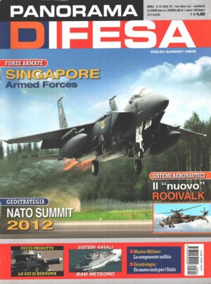 Rivista Panorama Difesa n. 310 - Luglio 2012 - In copertina F-155G ed. ED.A.I.